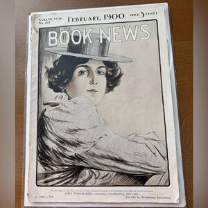 Vintage February 1900, Book News Magazine, Volume XVIII No 210